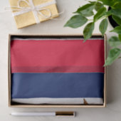 愛国的ティッシュペーパーとアイオワ州旗 薄葉紙 (ギフト)