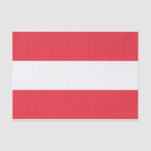 愛国的ティッシュペーパーとオーストリア国旗 薄葉紙 (正面)