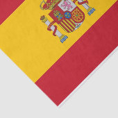 愛国的ティッシュペーパーとスペイン国旗 薄葉紙 (詳細)