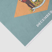 愛国的ティッシュペーパーとデラウェア州旗 薄葉紙 (詳細)