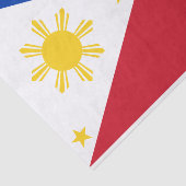 愛国的ティッシュペーパーとフィリピン国旗 薄葉紙 (詳細)