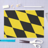 愛国的ティッシュペーパーとミュンヘン州旗 薄葉紙 (クラフト)