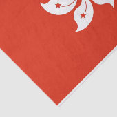 愛国的ティッシュペーパーと香港国旗 薄葉紙 (詳細)