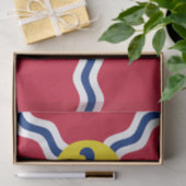 愛国的ティッシュペーパー、米国セントルイス州旗 薄葉紙 (ギフト)