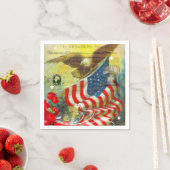 愛国的テーマ スタンダードカクテルナプキン (インサイチュ)