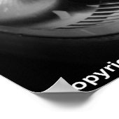 愛国的デザイン- "USA Freedom Motorcycle" ポスター (角)