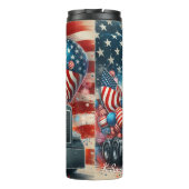 愛国的トラック花火お祝い タンブラー (裏面)