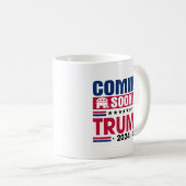 愛国的トランプ2024 コーヒーマグカップ (正面右)