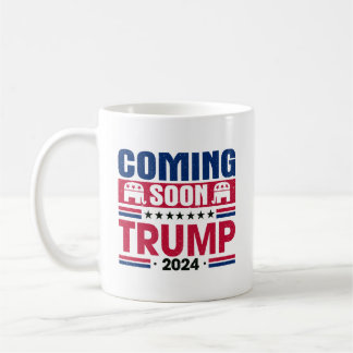 愛国的トランプ2024 コーヒーマグカップ