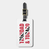 愛国的トリニダード ラゲッジタグ (正面縦)