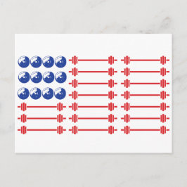 愛国的トレーニング ポストカード