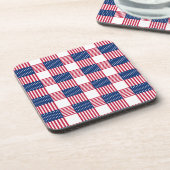 愛国的ドリンクコースター コースター (左側)