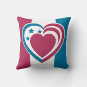 愛国的ハート クッション (裏面)