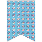 愛国的ハート バンティングフラッグ (第3の旗)