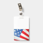 愛国的バッジ バッジ (裏面 （クリップ付）)