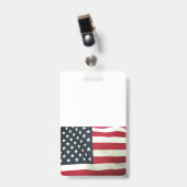 愛国的バッジ バッジ (正面 （クリップ付）)