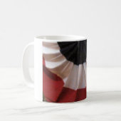 愛国的バナー コーヒーマグカップ (正面左)