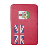 愛国的バミューダ国旗 バスマット (正面縦)