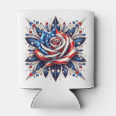 愛国的バラ独立記念日 缶クーラー (裏面)