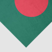 愛国的バングラデシュ国旗のティッシュペーパー 薄葉紙 (詳細)