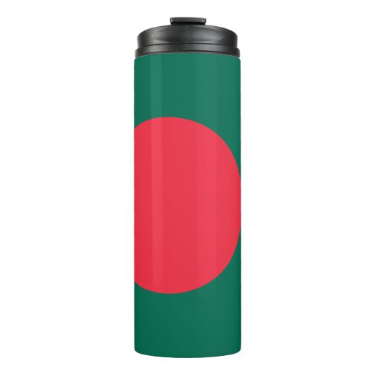 愛国的バングラデシュ国旗 タンブラー (正面)