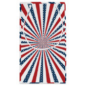 愛国的パターン スモールペーパーバッグ (裏面)