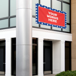 愛国的パーソナライズされたな 横断幕