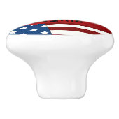 愛国的パーソナライズされたユニコーンと呼ぶ セラミックノブ (側面)