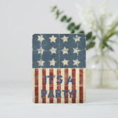 愛国的パーティー 招待状 (スタンド正面)