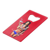 愛国的ビキニフィットネスモデルサンダー_コーブ クレジットカード栓抜き (正面アングル)