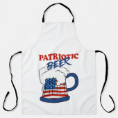 愛国的ビール エプロン (正面)