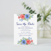 愛国的フローラ赤白青パーティー卒業S ポストカード (スタンド正面)