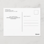 愛国的フローラ赤白青パーティー卒業S ポストカード (裏面)