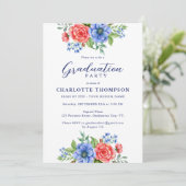 愛国的フローラ赤白青卒業党 招待状 (スタンド正面)