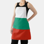 愛国的ブルガリア国旗 エプロン (インサイチュ)
