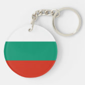 愛国的ブルガリア国旗 キーホルダー (裏面)