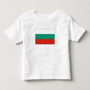 愛国的ブルガリア国旗 トドラーTシャツ