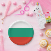 愛国的ブルガリア国旗 ペーパープレート (パーティー)