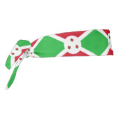 愛国的ブルンジ国旗 タイヘッドバンド (回転270)