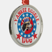 愛国的ブルーティック メタルオーナメント (右)