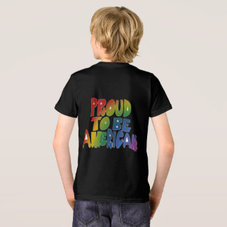 愛国的プライドの色鮮やか付 トライブレンドＴシャツ