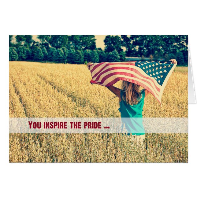 愛国的プライド (正面横)