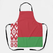 愛国的ベラルーシ国旗のエプロン エプロン (正面)