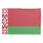 愛国的ベラルーシ国旗の枕ケース 枕カバー (裏面)