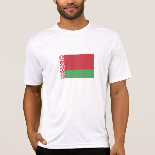 愛国的ベラルーシ国旗 Tシャツ
