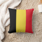 愛国的ベルギー国旗 クッション (ブランケット)