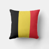 愛国的ベルギー国旗 クッション (裏面)