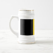 愛国的ベルギー国旗 ビールジョッキ (左)