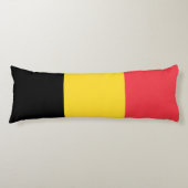 愛国的ベルギー国旗 ボディピロー (正面)