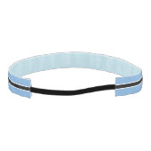 愛国的ボツワナ国旗 アスレチックヘッドバンド (裏面)